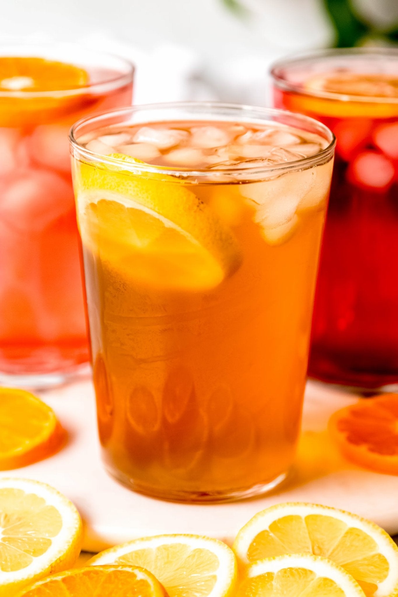 Organic citrus teas with lemon peel, orange peel, and bergamot by Yerba Buena Tea Co.