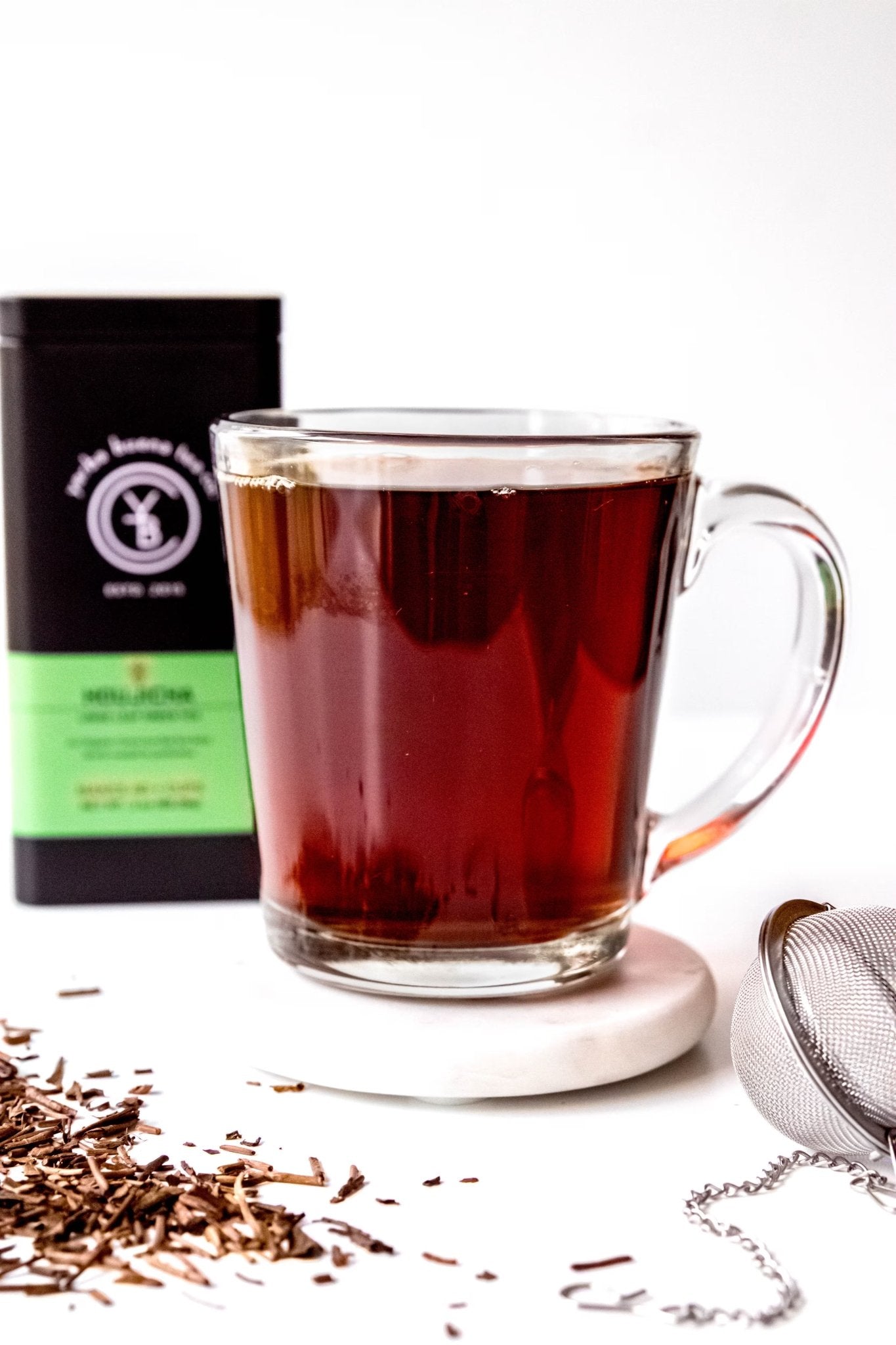Nutty & Toasted organic loose leaf tea collection from Yerba Buena Tea Co.
