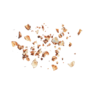 Dried coconut flakes, sweet tropical ingredient for dessert tea blends, Yerba Buena Tea Co.