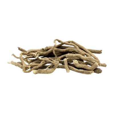 Dried kava root, traditional Pacific Island herb for calming tea blends, Yerba Buena Tea Co.