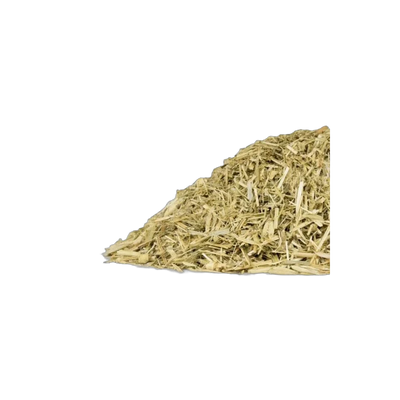 Dried oatstraw, calming mineral-rich botanical for relaxation tea blends, Yerba Buena Tea Co.