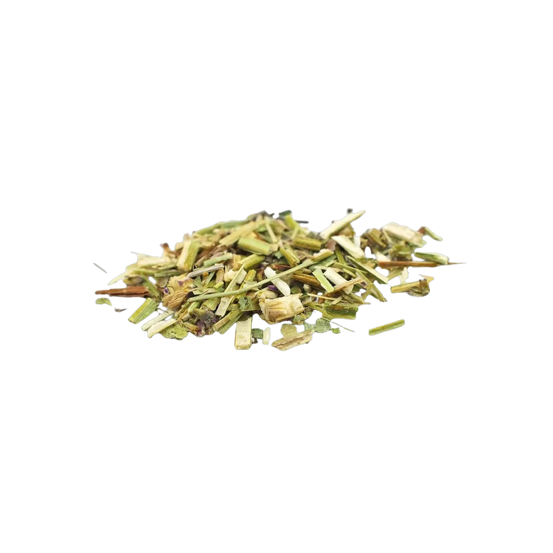 Dried wood betony herb, traditional English botanical for nervous system tea, Yerba Buena Tea Co.
